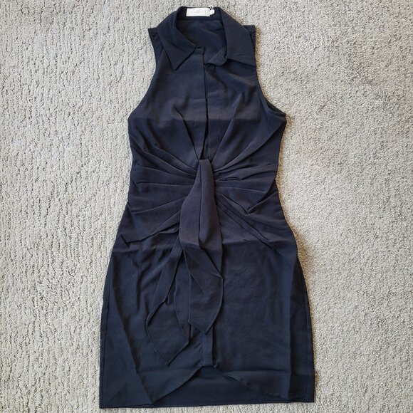 Women's Choosy Sleeveless Black Mini Dress – Size 0 – NWT - Picture 2 of 12